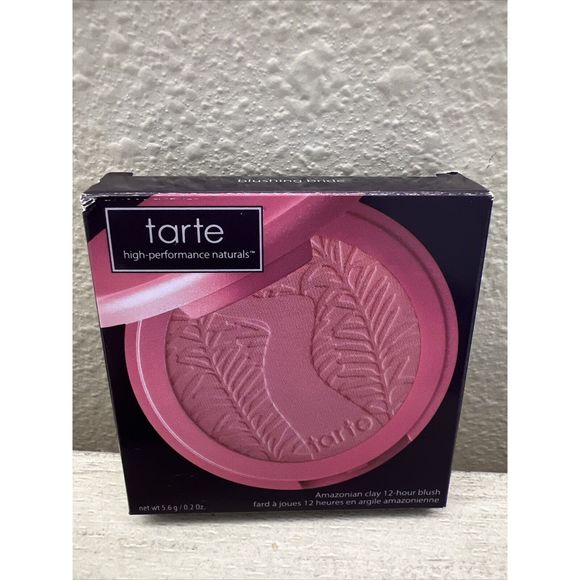 Tarte Amazonian Clay 12 Hour Blush Blushing Bride Full Size 5.6g New In Box - Picture 2 of 7